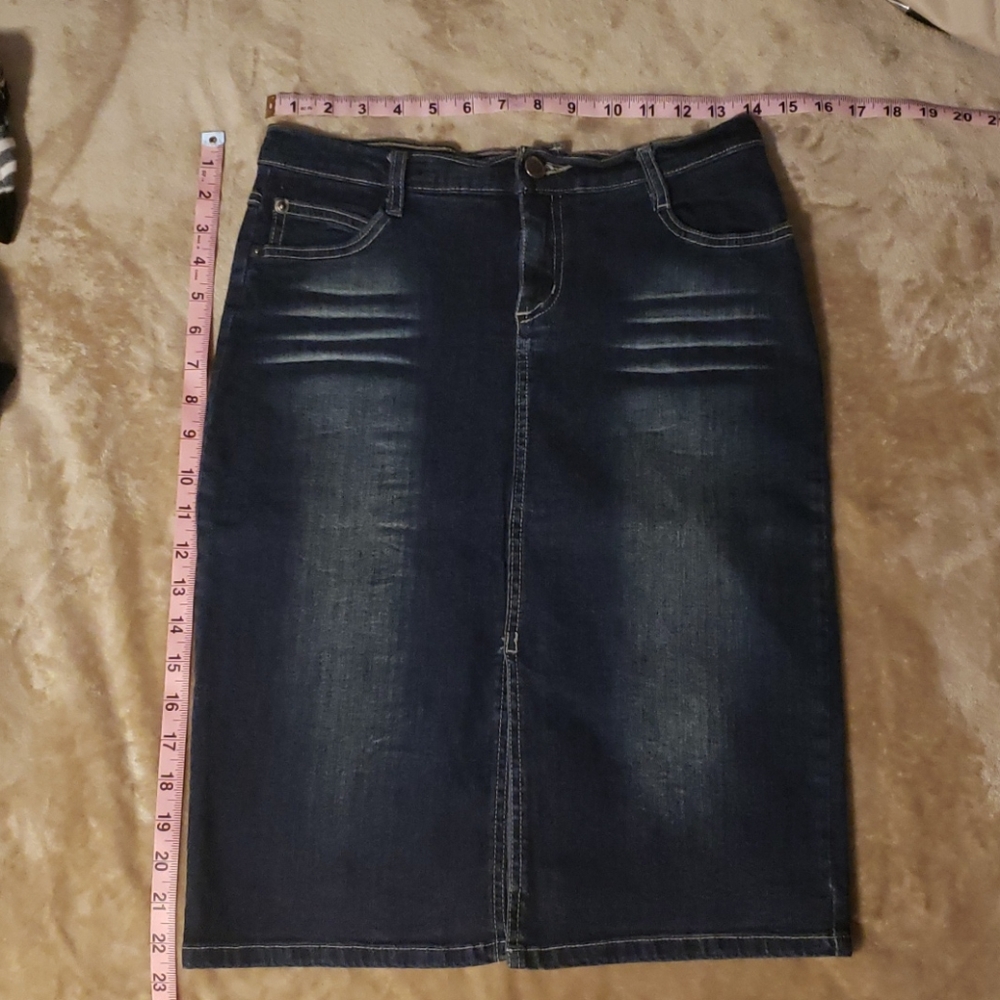 Jean skirt